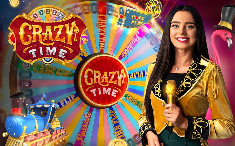 Crazy Time шоу Evolution